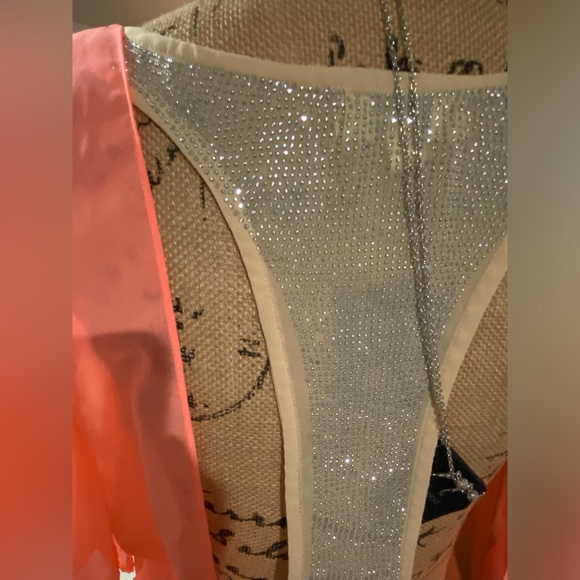 UMGEE Racer Back/Open Tie Back Delicate Top TOP - Picture 8 of 9